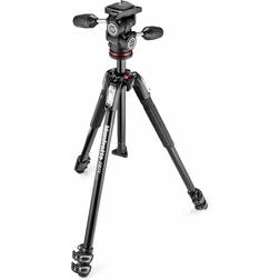 Manfrotto 190X 3-Section Aluminum Tripod with 804 MK II 3-Way Pan/Tilt Head