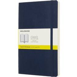 Moleskine Notizbuch Klassik Large Softcover Saphir, kariert
