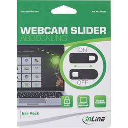 InLine Webcam cover 2 stk Sort