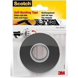 3M 4704 Reparationstape Sort (LxB) 3 mx 25 mm 1 stk