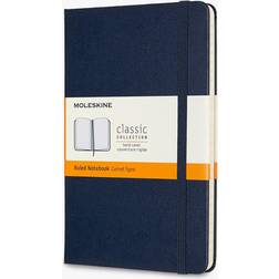 Moleskine Classic Hard Cover Notebooks sapphire blue 4 1 2 in. x 7 in. 218 pages, lined