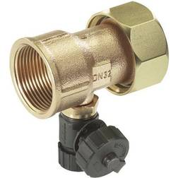 Kemper forskruning 1" omløber, 3/4" muffe, inklusive EPDM med aftap