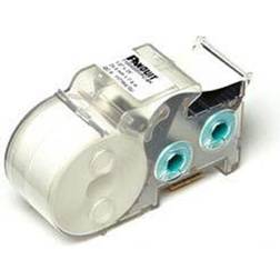 Panduit Tape kontinuerlig 9,7 mm, sort på hvid, RL.7,6 m LS8