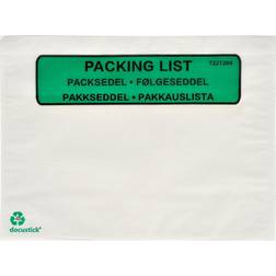 BNT Følgeseddellommer Docustick Green C5 m/tryk 1000st/æsk