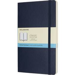 Moleskine Sapphire Blue Large Dotted Notebook Soft