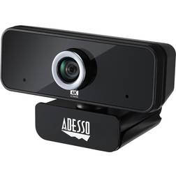 Adesso CyberTrack 6S Webcam, 8 Megapixel, 30 fps, USB 2.0, TAA Compliant