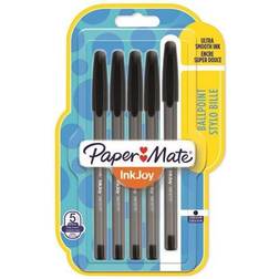 Papermate InkJoy 100 Capped 5-Blister F Black