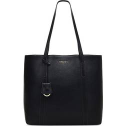 Radley London Museum Street Open Leather Tote Black