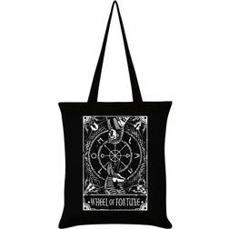 Bolsa de tela Deadly Tarot Wheel Of Fortune Varios colores/Negro/Blanco