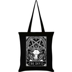 Deadly Tarot The Devil Tote Bag Noir/Blanc/Multicolore