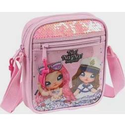 Safta Skuldertaske Na!Na!Na! Surprise Sparkles Pink (16 x 18 x 4 cm)