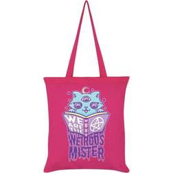 Grindstore We Are The Weirdos Mister Spells Tote Bag Rose