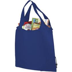 Bullet Bungalow Foldable Polyester Tote (Pack Of 2) (40.6 x 38cm) (Royal Blue)