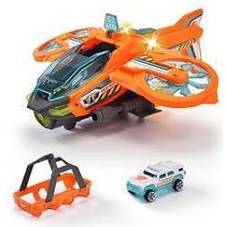 Dickie Toys Rescue Hybrids Vehículo Sky Patroller 2 en 1