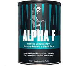 Universal Nutrition Alpha F, Women's Comprehensive Hormone Balance & Health Pack, 30 Packs