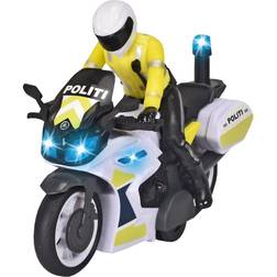 Dickie Toys SOS politimotorcykel 17cm