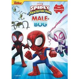 Spidey og hans fantastiske venner malebog (kolli 6)-Marvel