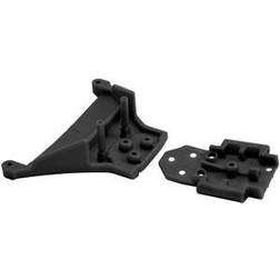 Minicars Front LCG Bulkhead; Blk: TRA SLH 4x4 & 1/10 Rally