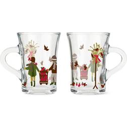 Holmegaard Christmas 2022 Drinking Glass 8.1fl oz 2pcs