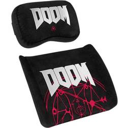 Noblechairs Memory Foam Pillow Set Doom Edition