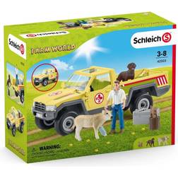 Schleich Farm World Veterinarian Visit on the Farm 42503