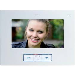 Station intérieure dInterphone vidéo filaire m-e modern-electronics Vistus VD 607 blanc