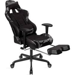 Songmics Breathable Mesh Fabric Black Camo Gaming Chair