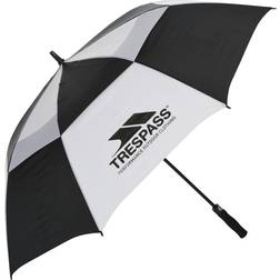Trespass Catterick automatiskt paraply Black/White One Size