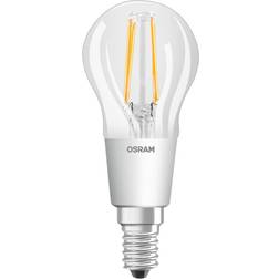 Osram A gota LED E14 4,8W filamento 2.700K atenuable