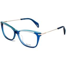 Police VPL506E GOLDENEYE 6 0955 da Vista Blu per Donna (Solo Montatura)