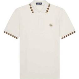 Fred Perry Twin Tipped Polo Shirt - Snow