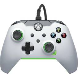 PDP Wired Controller Neon White