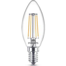 Philips E14 LED-kronljuslampa 4,3W varmvit