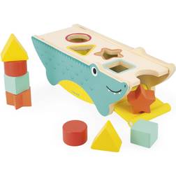 Janod Shape Sorting Crocodile, Sorters & Stackers