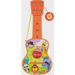 Fisher-Price Claudio Reig 4 String Guitar In Case, Multicolored 2725