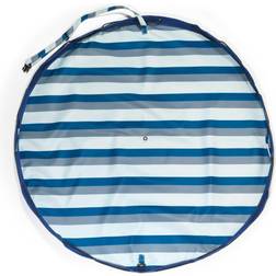 Playgo Outdoor Play Mat& Storage Bag Green Stripes