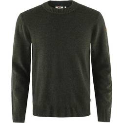 Fjällräven Övik Round-neck Sweater - Dark Olive