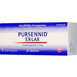 Novartis Pursennid Ex-Lax 12mg 20 st Tablett