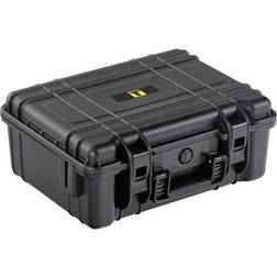 Universal foam case, 20 l, external LxWxH 455 x 370 x 185 mm, black