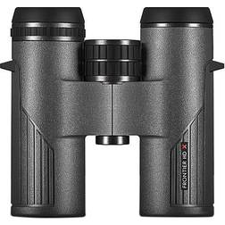 Hawke Sport Optics 10x32 Frontier HD X Roof Prism Binocular, 6.2 Deg AOV, Gray