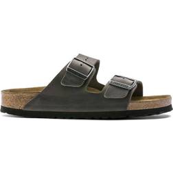 Birkenstock Arizona Soft Footbed Oiled Leather - Iron