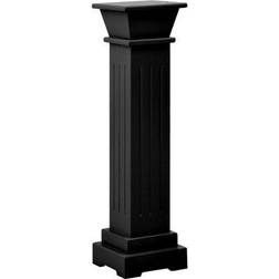 vidaXL Classic Square Pillar Plant Stand 66cm 17x17x66cm