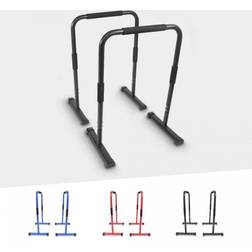 Gorilla Sports PARALLETTE PUSH UP BARS COLOR