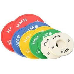 HMS Olympic Bumper Plates Set 2x (0.5kg,1kg,1.5kg,2kg,2.5kg) CBRS Set