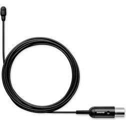 Shure TwinPlex TL47B/O-MTQG Omnidirectional Lavalier Microphone with TA4F Connector Black