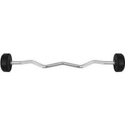 HMS GSL30 fixed barbell/rubber broken bar 30 kg