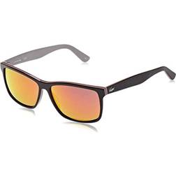 Lacoste Rectangle Black Red Mirror