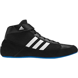 adidas Youth HVC 2 Wrestling Shoes - Black