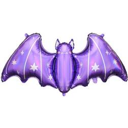 PartyDeco Ballon Géant Chauve-Souris (96,5 cm) Violet