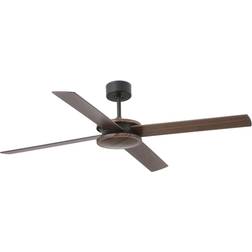 Polea Ceiling Fan 132cm Brown 4 Blades